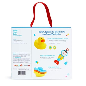 Munchkin Baby's First Bath Set for Safe Fun