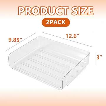 Gawerk Desk Organizer Stackable Desk Paper Letter Tray Organizer Office Desktop File Paper Holder Bo...