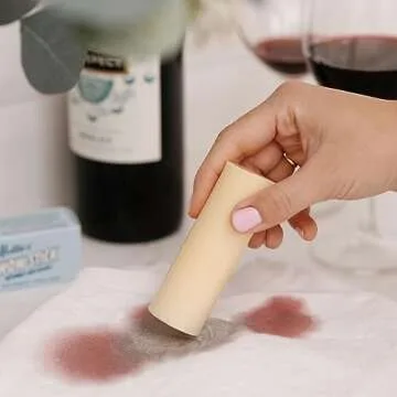 Nellie's Wow Stick - Stain Remover for Fabrics & Clothes - Cleans Grass, Makeup, Wine, Grease, Coffee, Blood for Laundry - Plant-Based (2.7 oz)