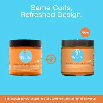 Curls Passion Fruit Control Paste - Edges & Frizz Control