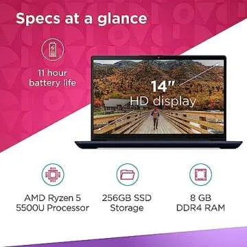 Lenovo Legion 5 Gaming Laptop, 15.6" FHD (1920x1080) IPS Screen, AMD Ryzen 7 4800H Processor, 16GB DDR4, 512GB SSD, NVIDIA GTX 1660Ti, Windows 10, 82B1000AUS, Phantom Black