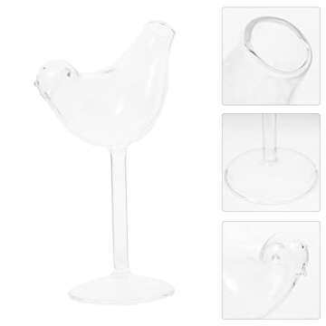 Hemoton Bird Shape Wine Glasses Set - Elegant Cocktail Gift