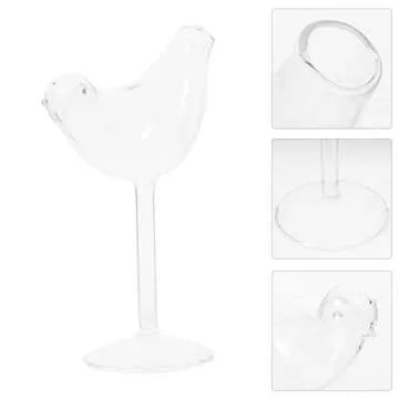 Hemoton Bird Shape Wine Glasses Set - Elegant Cocktail Gift
