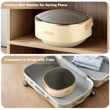 Portable 13L Foldable Washing Machine for All Needs