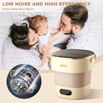 Portable 13L Foldable Washing Machine for All Needs