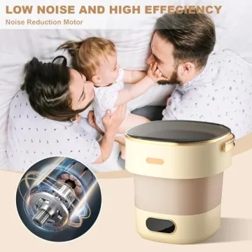 Portable 13L Foldable Washing Machine for All Needs