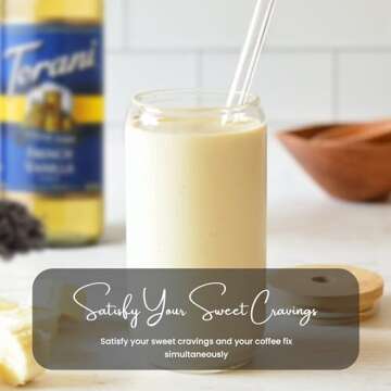 Sugar Free French Vanilla Syrup for Coffee 25.4 Ounces Coffee Syrups and Flavors with Jimoco Pump Syrup Dispenser