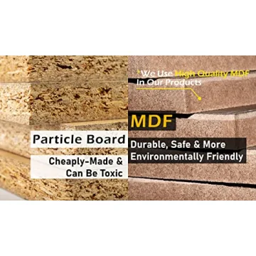 Stylish COZAYH Rustic Console Table with 2 Drawers