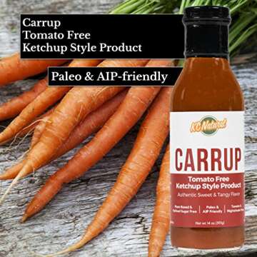 KC Natural - Carrup Paleo AIP No Tomato Ketchup 14 oz