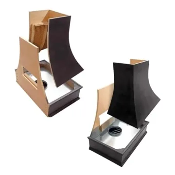 Riley & Higgs Black Range Hood Cover - Handcrafted Style