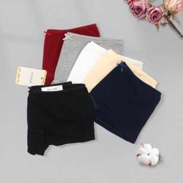 Allxwek Women's Cotton Boy Shorts Comfortable Stylish Underwear