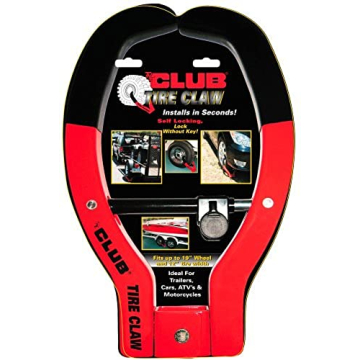 Winner International The Club 491 Tire Claw XL Security Device for Vehicles