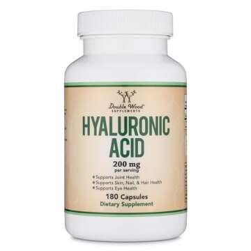 Hyaluronic Acid Supplements for Youthful Hydration