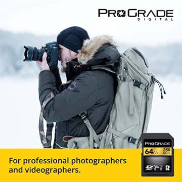 Prograde Digital SD UHS-II 64GB Card for Professionals
