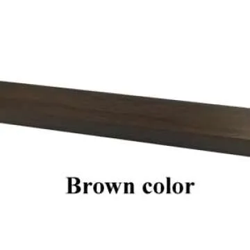 HomeFocus - LED Floor Lamp with Shelves,Floor Lamp with USB Charging Port,Shelf Floor Lamp,Corner Display Floor Lamp for Living Room,Bedroom and Office,Wood,Brown.