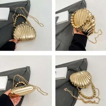 Stylish Acrylic Shell Evening Bag for All Occasions