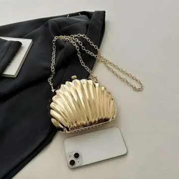 Stylish Acrylic Shell Evening Bag for All Occasions