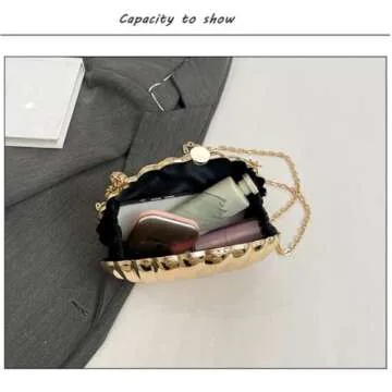 Stylish Acrylic Shell Evening Bag for All Occasions