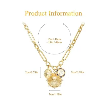 ANIZOXY Sun Mountain River Necklace - Elegant Gift for Women