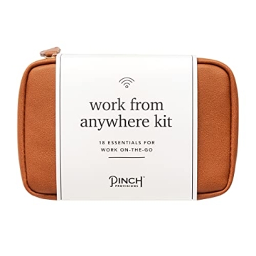 Pinch Provisions Work from Anywhere Kit with 18 Essentials for Productivity
