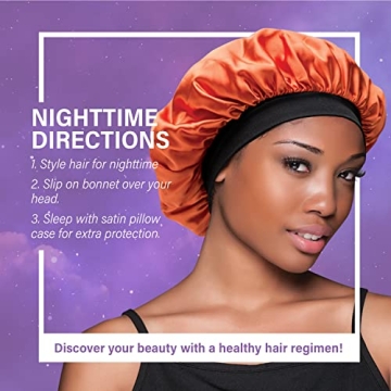 Evolve Exotics Satin Sunset Bonnet for Hair Care