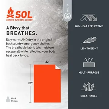 SOL Escape Lite Bivvy - Lightweight Emergency Survival Gear