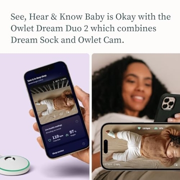 Owlet Dream Duo Smart Baby Monitor Health Tracking
