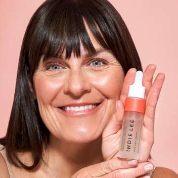 Indie Lee Stem Cell Serum - Anti-Aging Face Serum with Triple Stem Cell Complex & Soothing Botanicals - Helps Minimize Multiple Signs of Aging, Boost Firmness and Provides Instant Hydration (30ml)