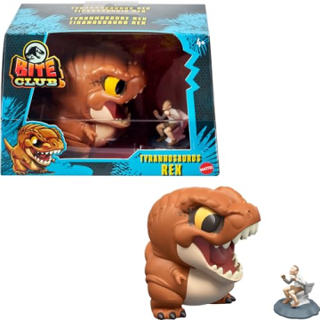Mattel Jurassic World Bite Club Dinosaur Action Figure & Accessory Set - Adorable Collectibles