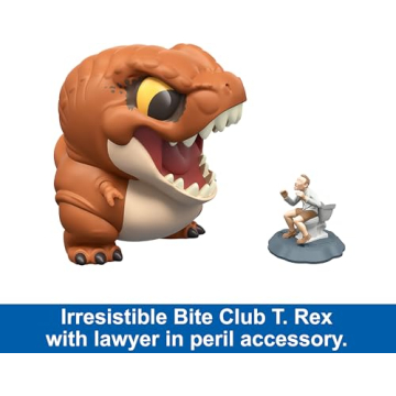 Mattel Jurassic World Bite Club Figures for Dinosaur Lovers