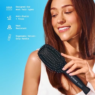 Gimme Beauty Medium Hair Brush - Anti-Static & Heat Resistant