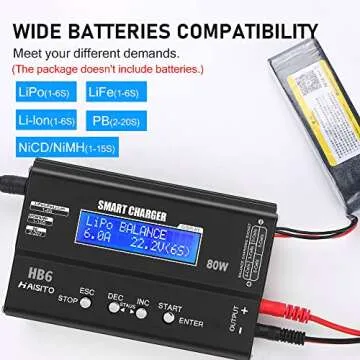 Lipo Charger H B6: Expert Balance Charger for RC Batteries