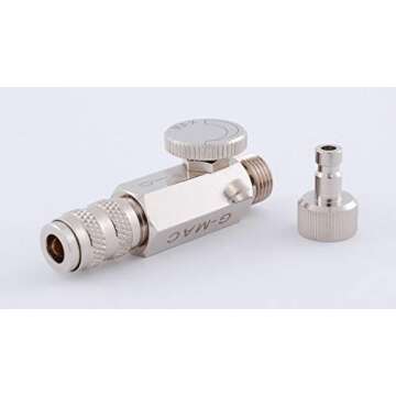 Grex G-MAC MAC Valve with Quick Connect Coupler and Plug