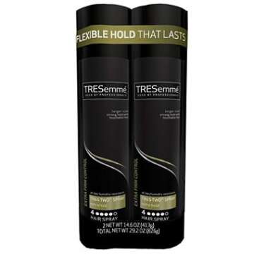 TRESemme Hair Spray Extra Firm Control - 14.6 Oz, 2 Pack for Ultimate Frizz-Free Hairstyles