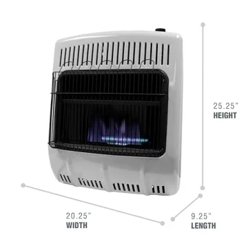 Mr. Heater Blue Flame Propane Heater - 20,000 BTU Comfort