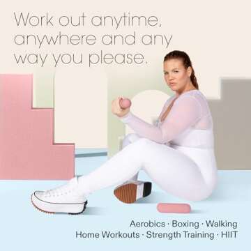 Bala Bars 3lb Dumbbell Set for Versatile Workouts