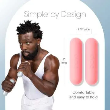 Bala Bars 3lb Dumbbell Set for Versatile Workouts