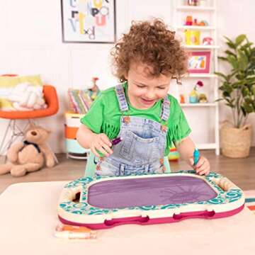 B. toys- Water Doodler- Creative Portable Drawing Board – Kids Water Painting Writing Doodle Board...