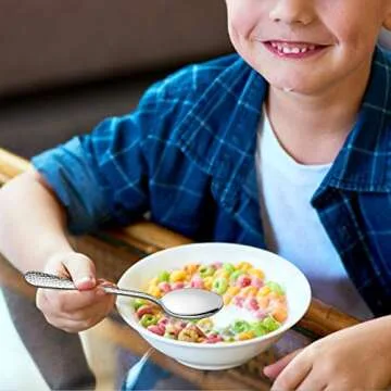 LIANYU Kids Utensils Set - Safe Stainless Steel Flatware