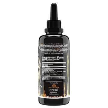 Naturealm Chaga Mushroom Liquid Tincture - Immune Support & Anti-Aging Benefits