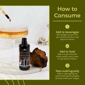 Naturealm Chaga Tincture for Immune Support & Wellness