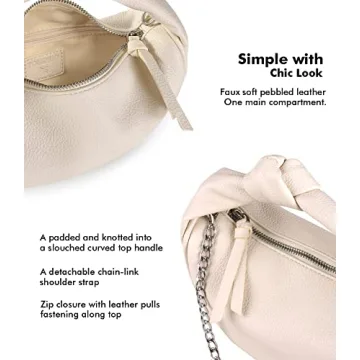 Elegant Crossbody Bags for Women - Chic Faux Leather Style