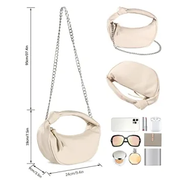 Elegant Crossbody Bags for Women - Chic Faux Leather Style