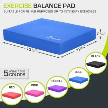 ProsourceFit Balance Pad – Enhance Stability & Core Strength
