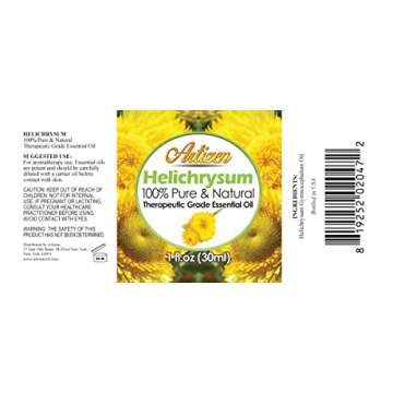 Artizen 30ml Helichrysum Essential Oil - 100% Pure and Natural for Hair, Skin, and Aromatherapy