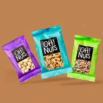 Mix Roasted Salted Nut Snacks By Oh! Nuts For Any Occasion