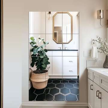 Home Gym Mirror Tiles - Stylish Workout Mirrors for All