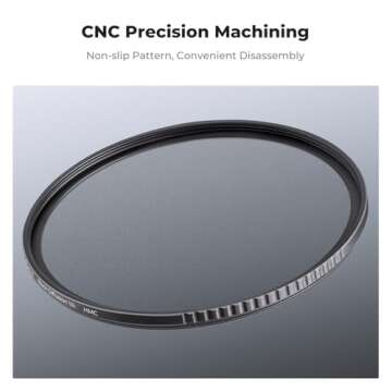 K&F Concept 82mm Black Diffusion Filter for Cinematic Effects