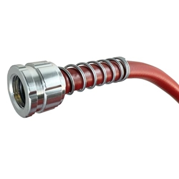 Flexon 100 ft Heavy Duty Garden Hose Non-Kink Red