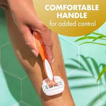 BIC Soleil Glide Razors for Women - 5 Blades & Shea Butter